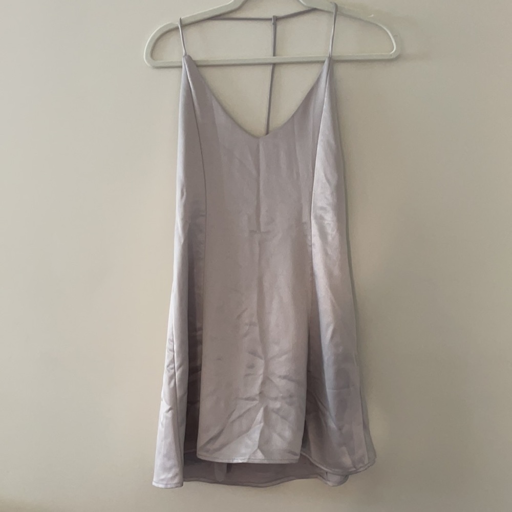 Nasty Gal Vintage Naomi Metallic Dress – NWT | S - Picture 5 of 7